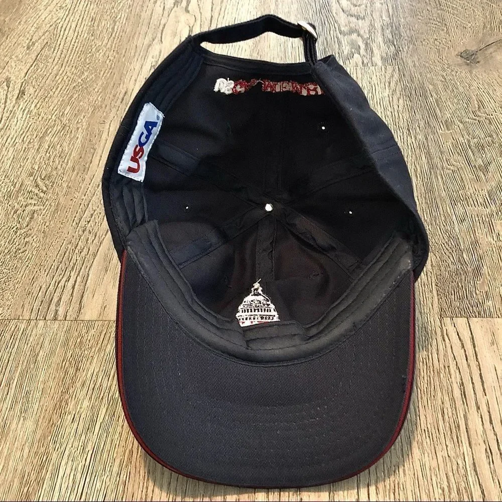 Usga 𝅺2011 Us Open Congressional Usga Member Golf Hat Cap Black Adjustable